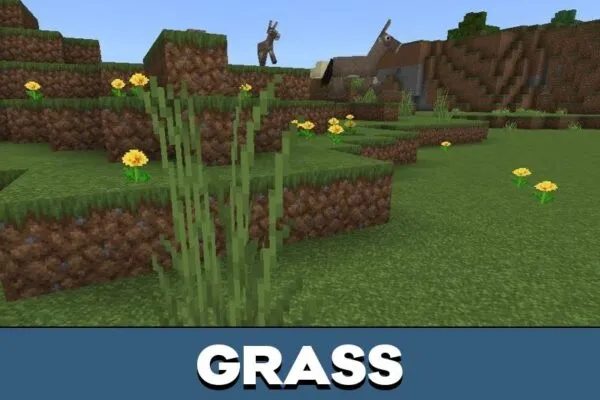 Grass from Faithful Texture Pack for Minecraft PE