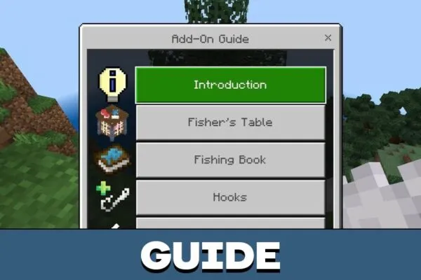 Guide from Anglers Desire Mod for Minecraft PE