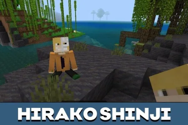 Hirako from Bleach Mod for Minecraft PE