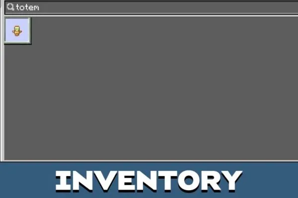 Inventory from Small Totem Texture Pack for Minecraft PE