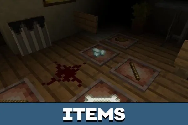 Items from Convent Terrorist Map for Minecraft PE