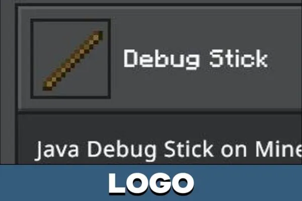 Logo from Debug Stick Mod for Minecraft PE