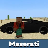 Maserati Mod for Minecraft PE