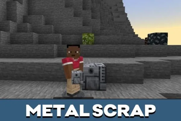 Metal Scrap from High and Dry Mod for Minecraft PE