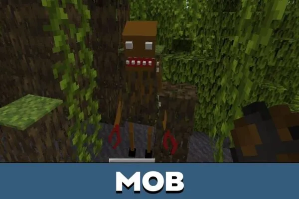 Mob from Cave Dweller Mod for Minecraft PE