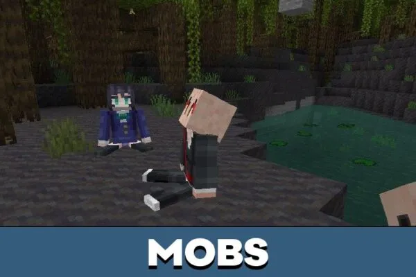 Mobs from Bleach Mod for Minecraft PE