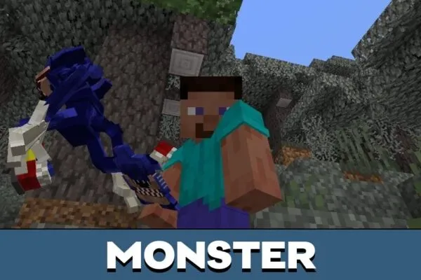 Monster from Sonic Mod for Minecraft PE