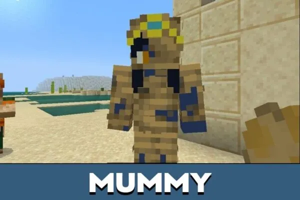 Mummy from Desert Temple Mod for Minecraft PE