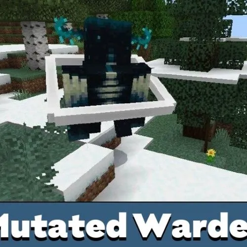 Mutated Warden Mod for Minecraft PE