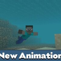 New Player Animation Texture Pack for Minecraft PE