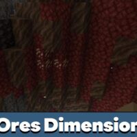 Ores Dimension Mod for Minecraft PE