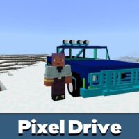 Pixel Drive Mod for Minecraft PE