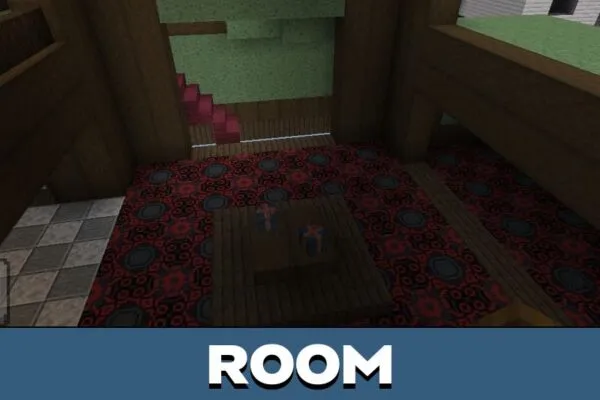 Room from Phasmophobia Map for Minecraft PE