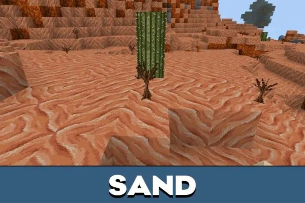 Sand from Medieval Nightmare Texture Pack for Minecraft PE