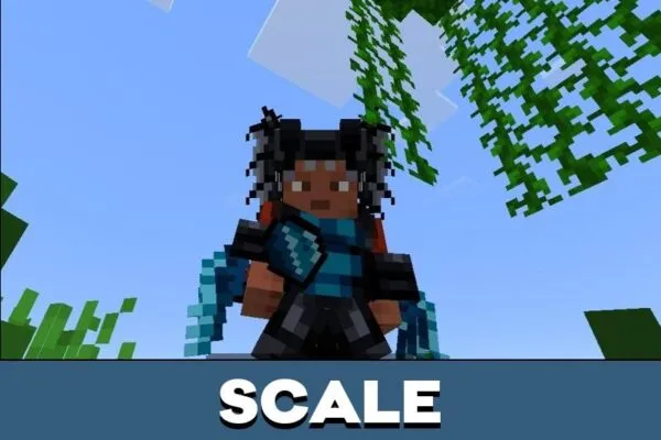 Scale from Water Dragon Mod for Minecraft PE