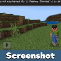 Screenshot Taker Texture Pack for Minecraft PE