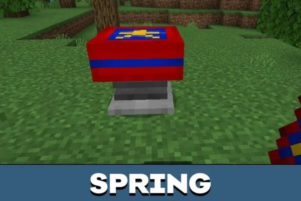 Spring from Sonic Land Mod for Minecraft PE