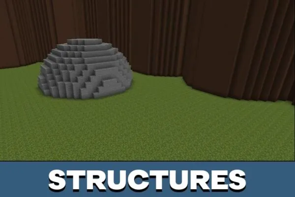 Structures from Battleground Map for Minecraft PE