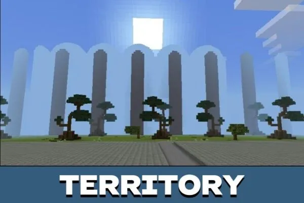 Territory from Battleground Map for Minecraft PE