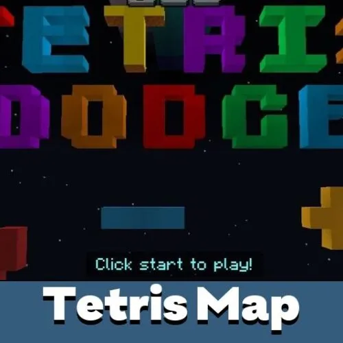 Tetris Map for Minecraft PE