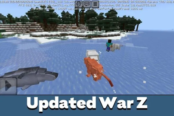 Updated from World War Z Mod for Minecraft PE