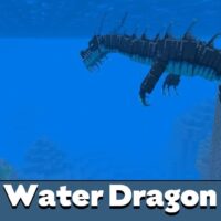 Water Dragon Mod for Minecraft PE