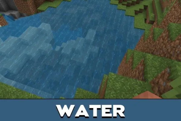 Water from Faithful Texture Pack for Minecraft PE