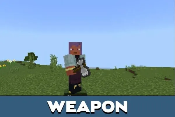 Weapon from Entity 505 Mod for Minecraft PE