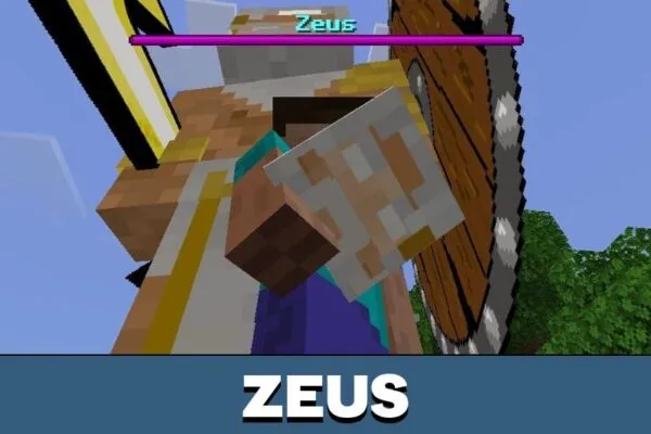 Zeus from Dark Heroes Mod for Minecraft PE