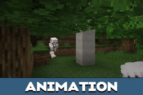 Animation from Alya Mod for Minecraft PE