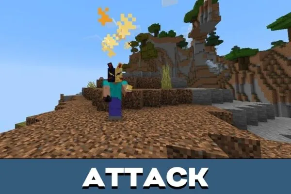 Attack from Kitsune Boss Mod for Minecraft PE