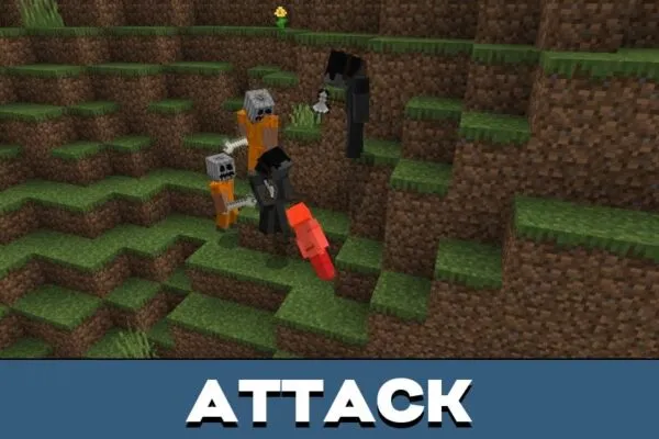 Attack from Murder Mod for Minecraft PE