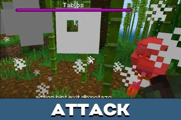 Attack from Tablos Mod for Minecraft PE