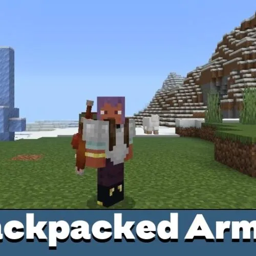 Backpacked Armor Texture Pack for Minecraft PE