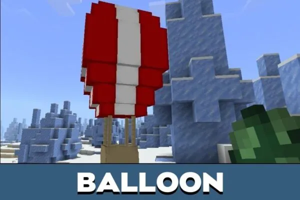 Balloon from Movie Mod for Minecraft PE