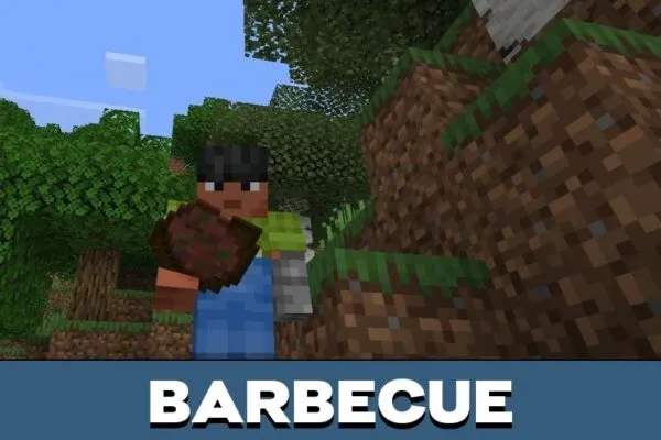 Barbecue from Cooking Mod for Minecraft PE