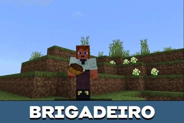 Brigadeiro from Fantasy Brazil Mod for Minecraft PE