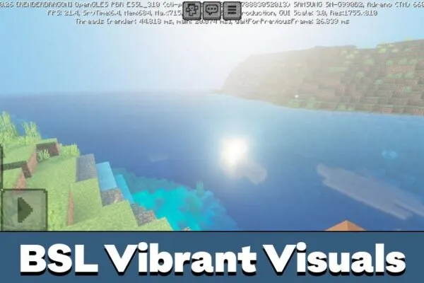 Vibrant Visuals from BSL Shader for Minecraft PE
