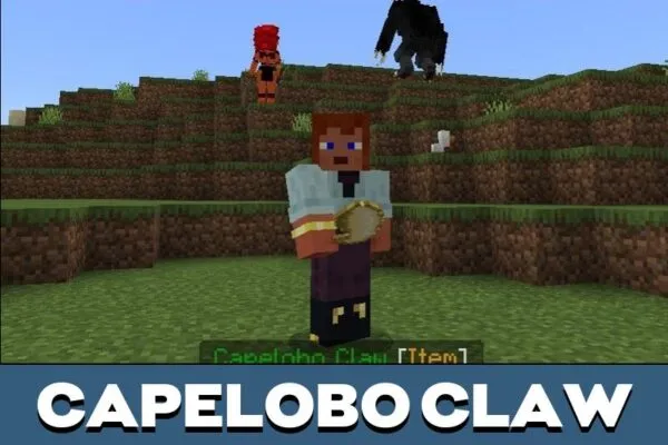 Capelobo Claw from Fantasy Brazil Mod for Minecraft PE