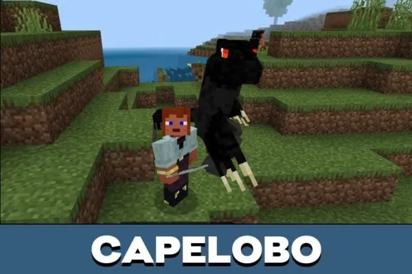 Capelobo from Fantasy Brazil Mod for Minecraft PE