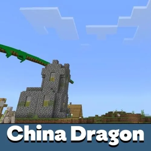 China Dragon Mod for Minecraft PE