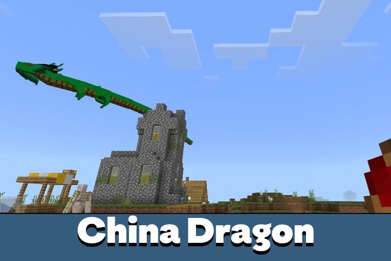 China Dragon Mod for Minecraft PE