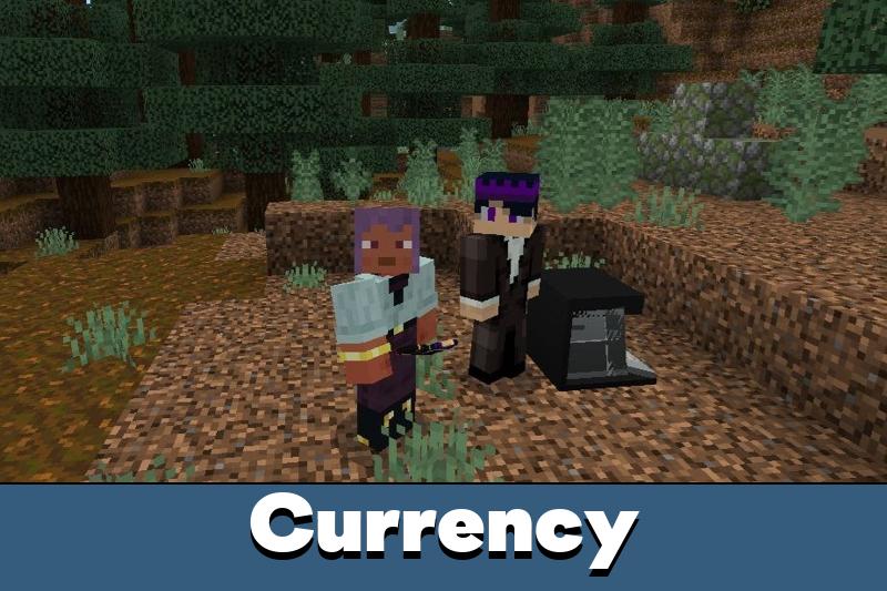 Currency Mod for Minecraft PE