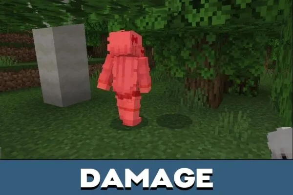 Damage from Alya Mod for Minecraft PE