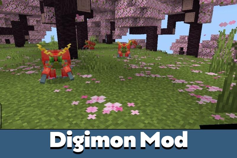 Digimobs Mod for Minecraft PE