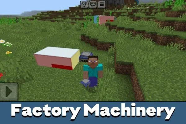 Factory Machinery from Factorycraft Mod for Minecraft PE