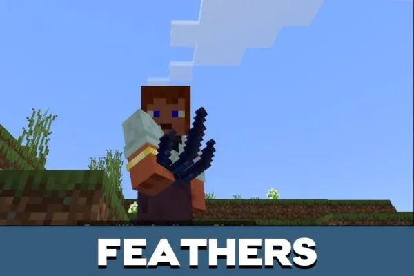 Feathers from Fantasy Brazil Mod for Minecraft PE