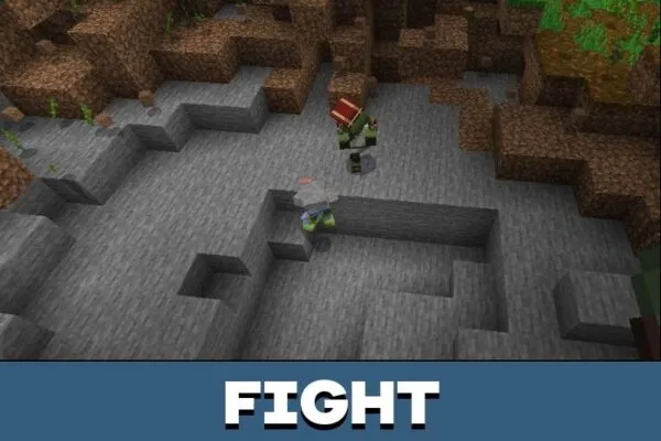 Fight from Tablos Mod for Minecraft PE