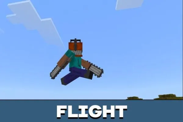 Flight from Chainsaw Man Texture Pack for Minecraft PE