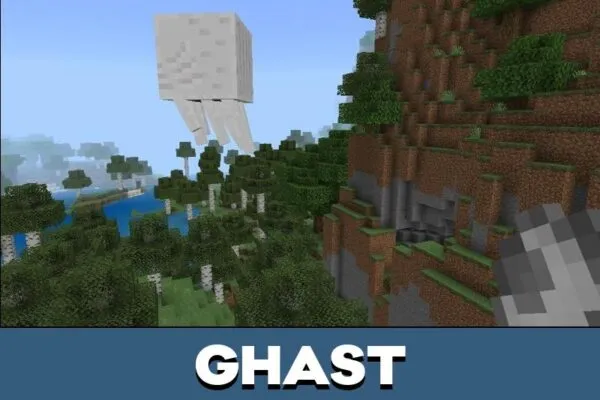 Ghast from Movielike Texture Pack for Minecraft PE